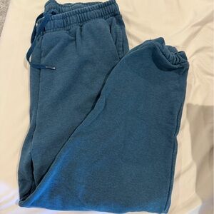 Gymshark Teal Blue Fleece Joggers